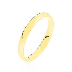 Alliance Sonia Demi Jonc Confort Or Jaune
