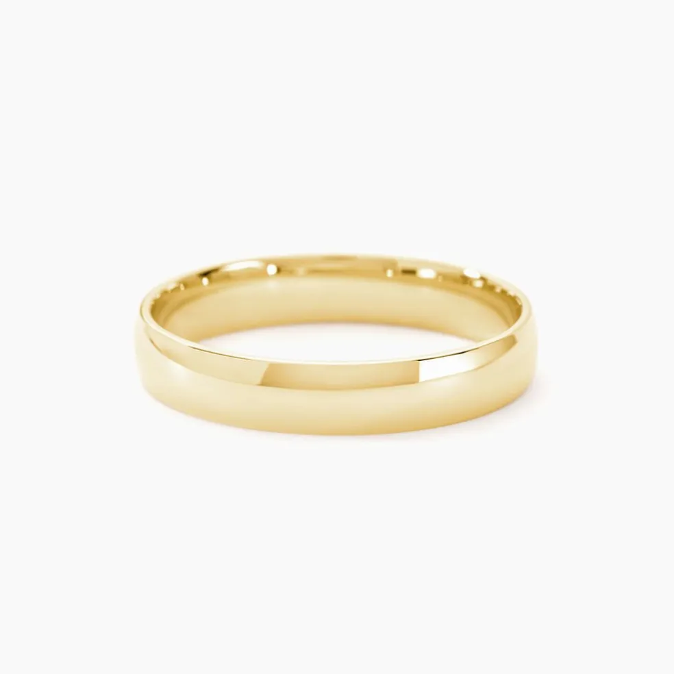 Alliance Sonia Demi Jonc Confort Or Jaune