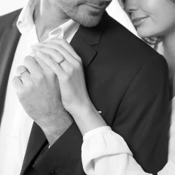 Alliance Sonia Demi Jonc Confort Or Rose