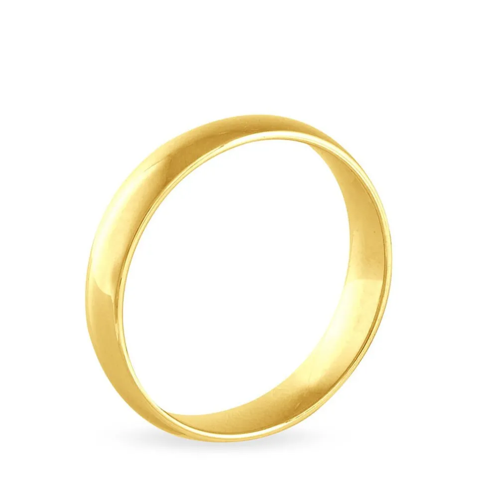 Alliance Sonia Demi Jonc Confort Or Jaune