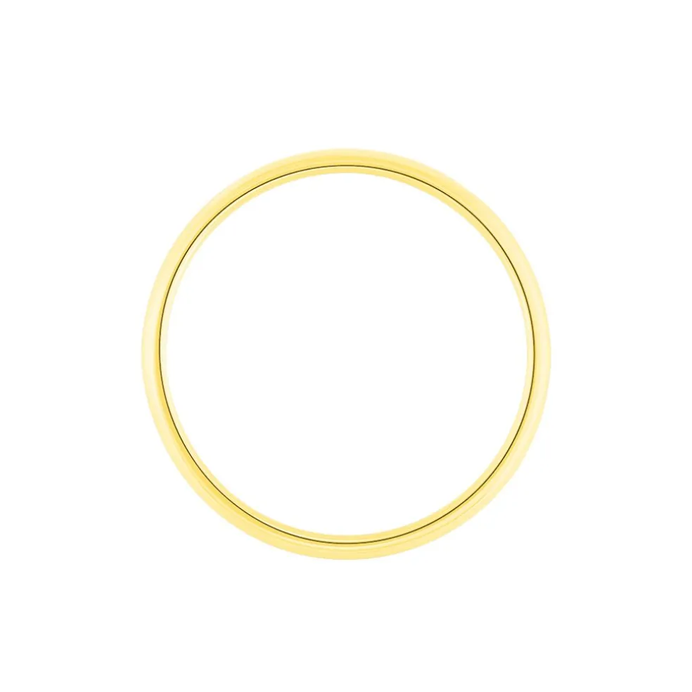 Alliance Sonia Demi Jonc Confort Or Jaune