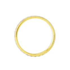 Alliance Triade Ruban Plat Or Tricolore