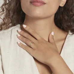 Alliance Tyssia Ruban Plat Or Bicolore