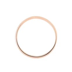 Alliance Vague Ruban Plat Or Bicolore