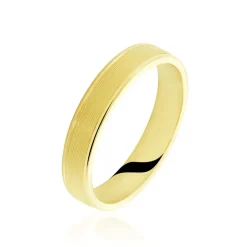 Alliance Zeus Ruban Plat Or Jaune