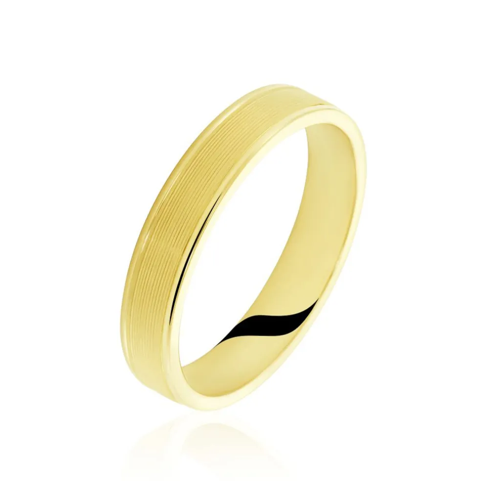 Alliance Zeus Ruban Plat Or Jaune