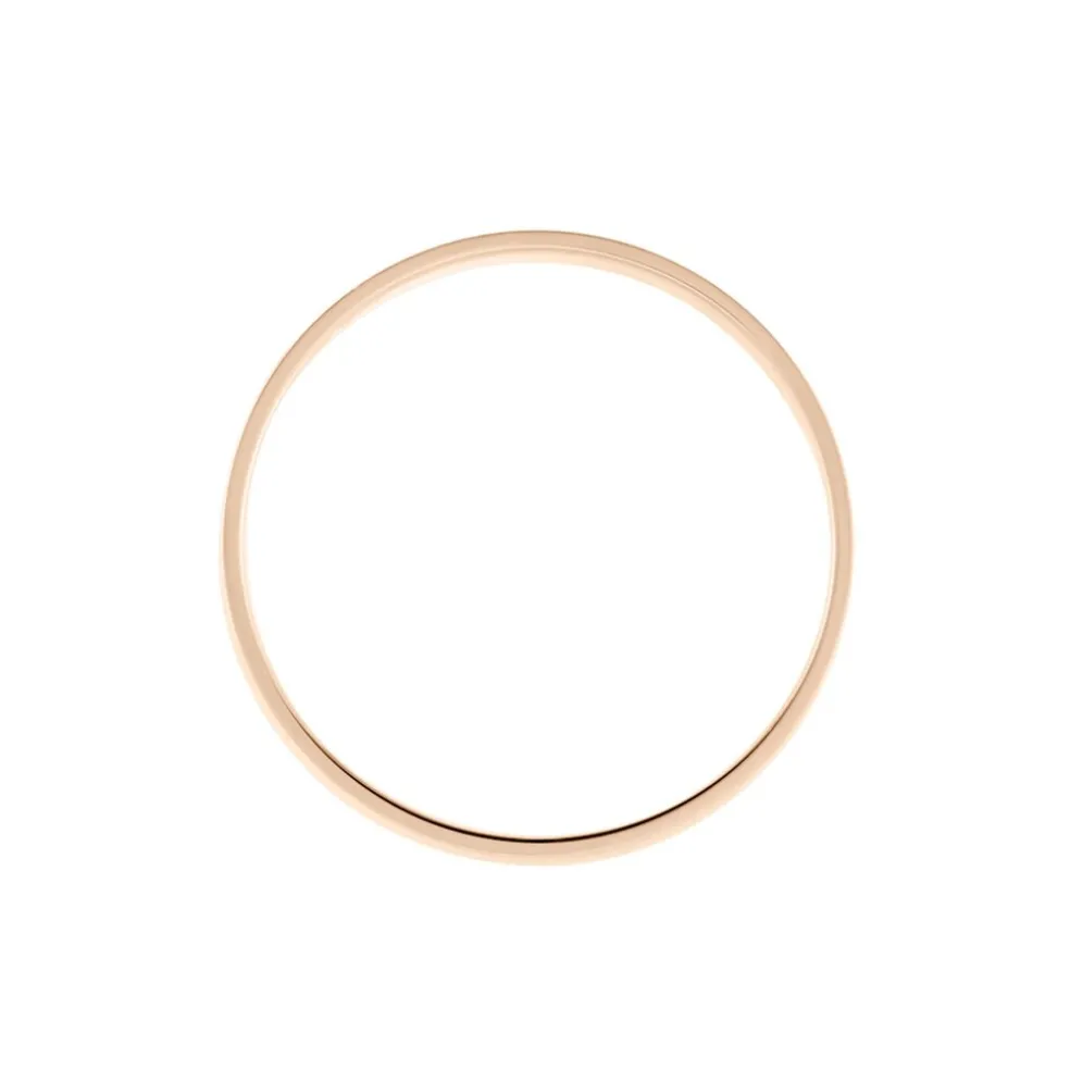 Alliances Argent Rose Alexyne Jonc Bombe 4mm