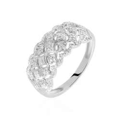 Bague Abbas Or Blanc Diamant