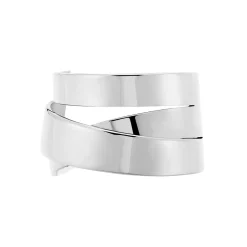Bague Acier Blanc