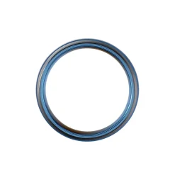 Bague Acier Bleu