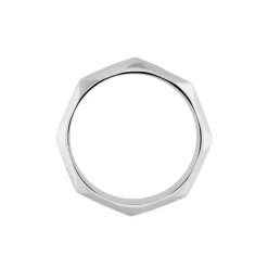 Bague Acier Gris Vasso