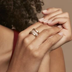 Bague Adelicia Plaqué Or Jaune Oxyde De Zirconium