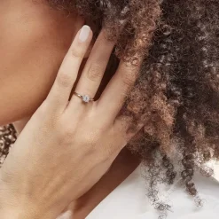 Bague Adeline Or Blanc Diamant