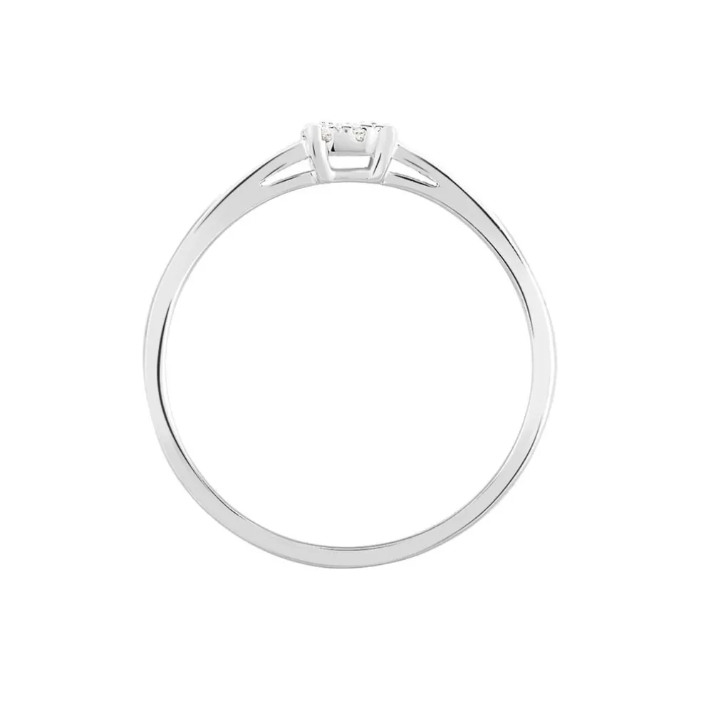 Bague Adeline Or Blanc Diamant