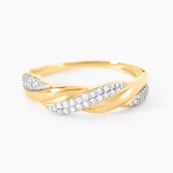 Bague Admète Or Jaune Diamant