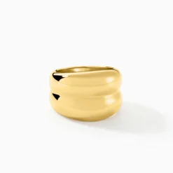 Bague Adoree Acier Jaune