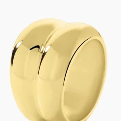 Bague Adoree  Acier Jaune
