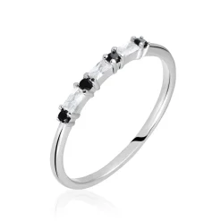 Bague Adriana Argent Blanc Oxyde De Zirconium