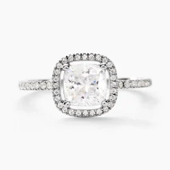 Bague Adrienne Or Blanc Oxyde De Zirconium