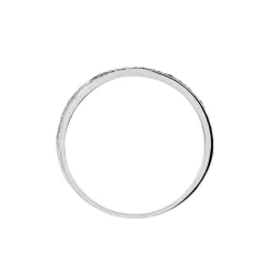 Bague Agapanthe Or Blanc Saphir Et Diamant