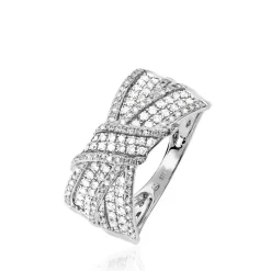Bague Agnes Or Blanc Diamant