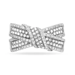 Bague Agnes Or Blanc Diamant