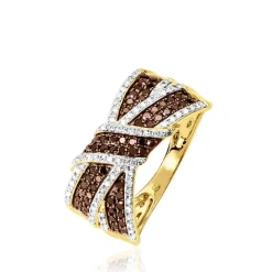 Bague Agnes Or Jaune Diamant