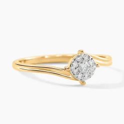 Bague Agrafena Or Jaune Diamant