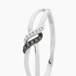 Bague Aline Or Blanc Diamant