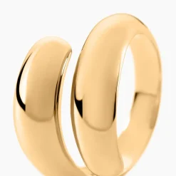 Bague Amae Plaque Or Jaune