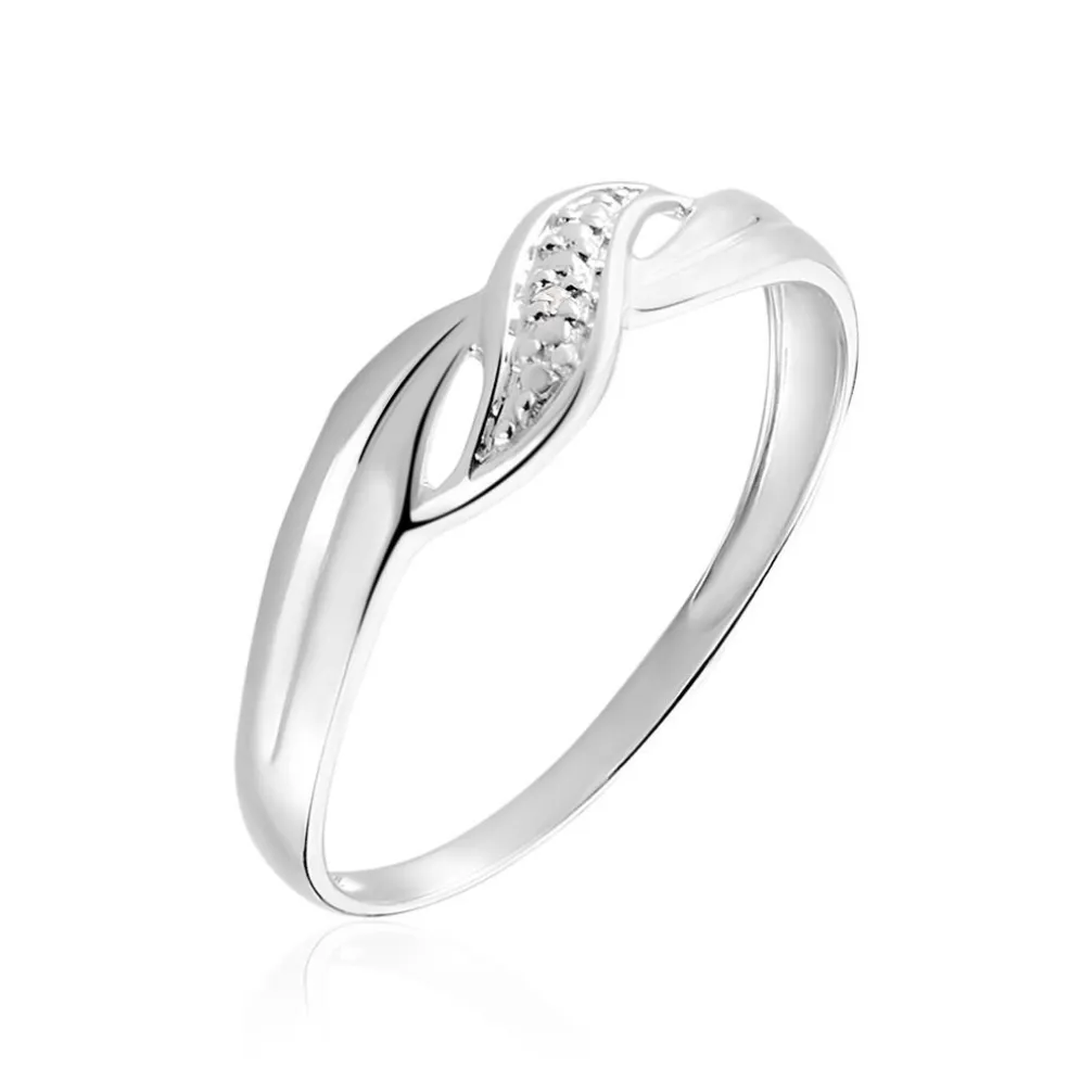 Bague Amayas Or Blanc Diamant
