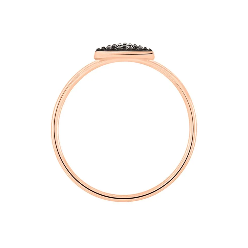 Bague Amellia Argent Rose Oxyde De Zirconium