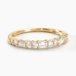 Bague Ammon Or Jaune Oxyde De Zirconium