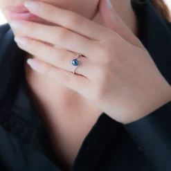 Bague Anais Or Blanc Perle De Culture Et Oxyde De Zirconium