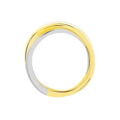Bague Andrette Or Bicolore Diamant