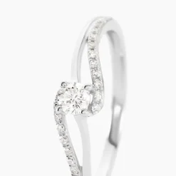 Bague Antigone Or Blanc Diamant