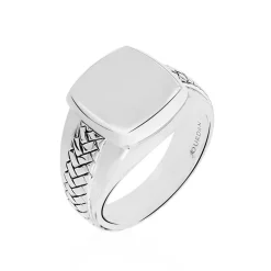 Bague Argent Blanc