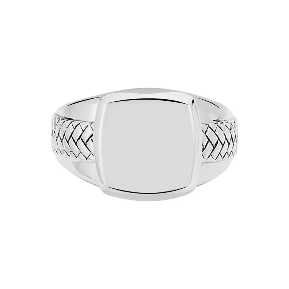 Bague Argent Blanc