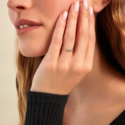 Bague Aselya Argent Blanc Oxyde De Zirconium