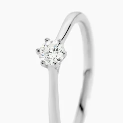 Bague Athena Platine Blanc Diamant