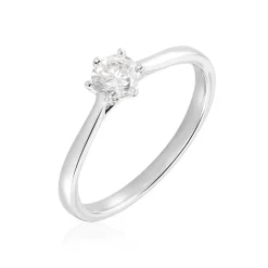 Bague Athena Platine Blanc Diamant