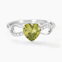 Bague Atieno Argent Blanc Oxyde De Zirconium