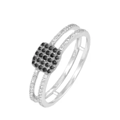 Bague Aude Or Blanc Diamant