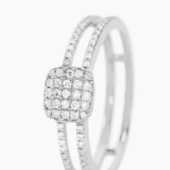 Bague Aude Or Blanc Diamant