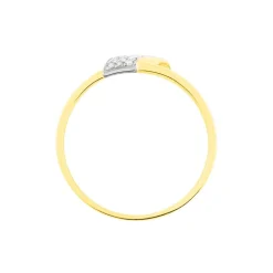 Bague Aurelianne Or Tricolore Diamant