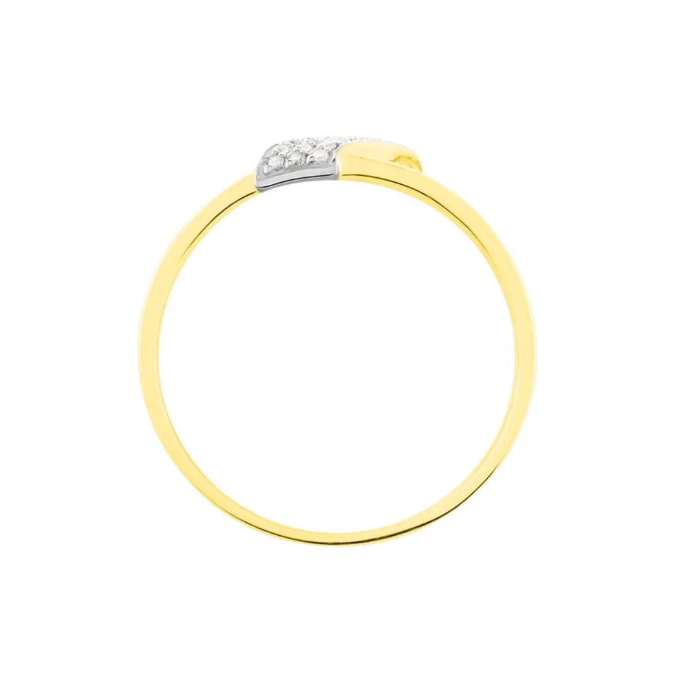 Bague Aurelianne Or Tricolore Diamant