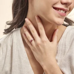 Bague Aurora Or Jaune Rubis