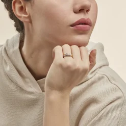 Bague Baliatina Or Tricolore Diamant