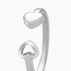 Bague Barbara Argent Blanc