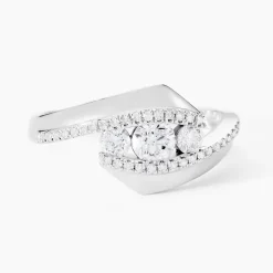 Bague Barbara Or Blanc Diamant